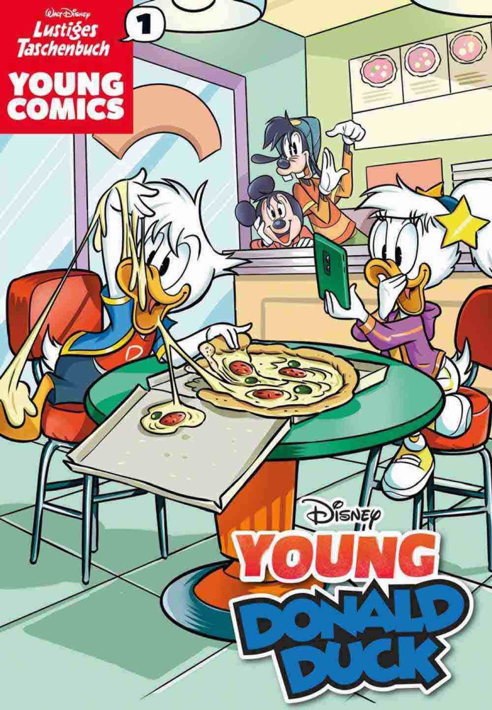 Die Abenteuer des jungen Donald Duck, Teil 1 der frechen Sonderreihe LTB »Young Comics« ab 28. Januar 2022 im Handel