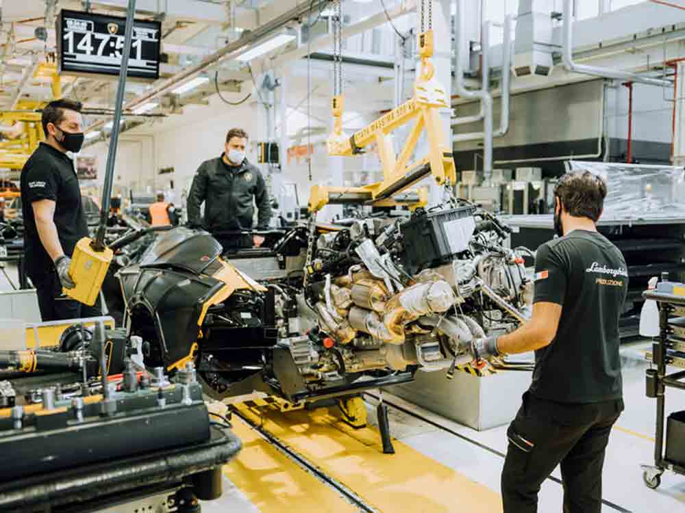 Automobili Lamborghini ist 2022 bereits zum neunten Mal in Folge Top Employer Italia