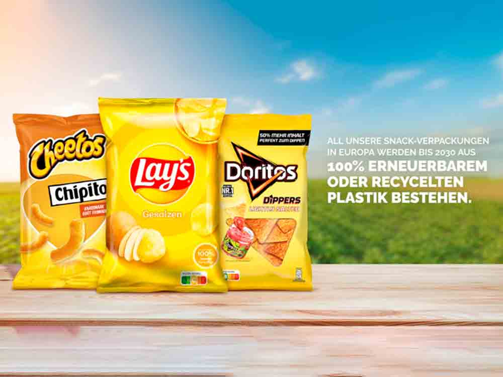 Genuss ohne Neuplastik: PepsiCo führt nachhaltige Verpackungen für alle Snacks in Europa ein