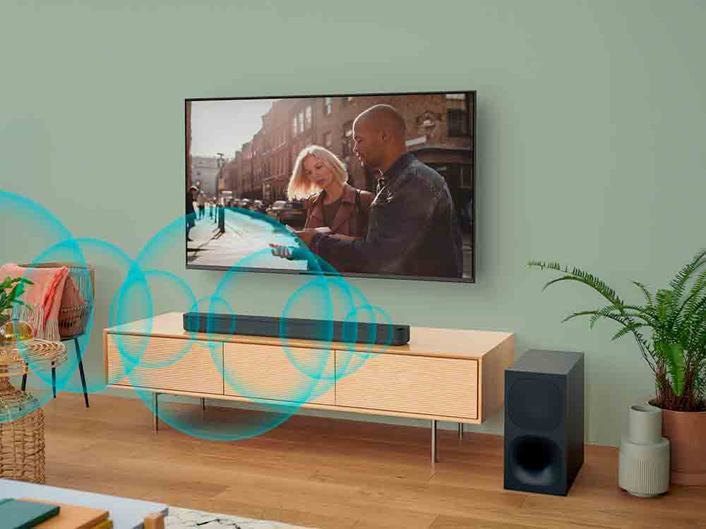 Satter Surround Sound und klare Dialoge: Sony präsentiert die neue Soundbar HT-S400 mit leistungsstarkem kabellosem Subwoofer