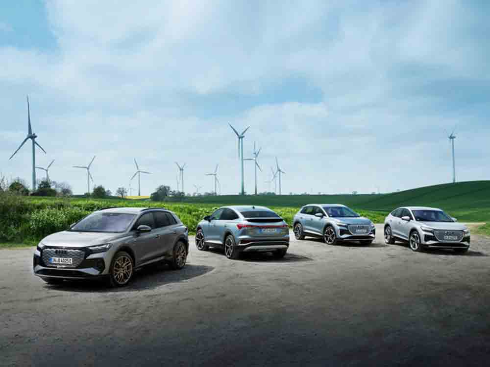 Audi erreicht 2021 CO2 Flottenziele für Europa deutlich