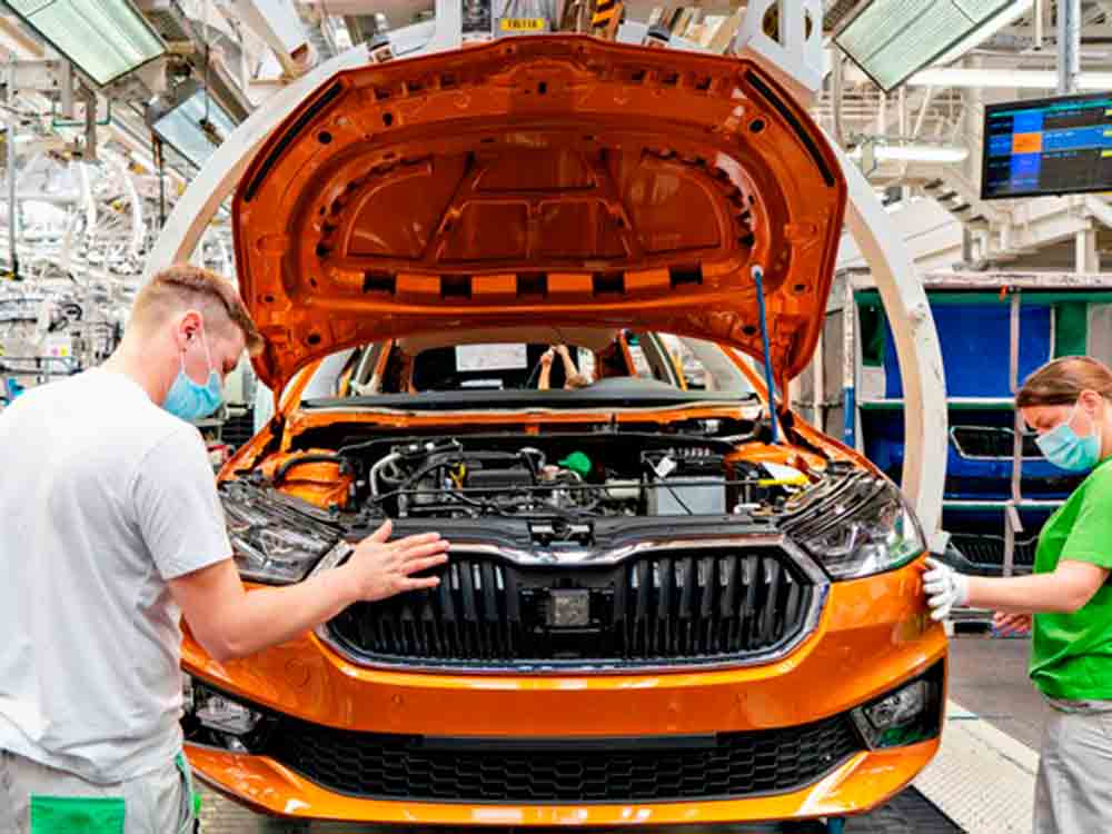 Škoda Auto fertigte 2021 weltweit mehr als 800.000 Fahrzeuge