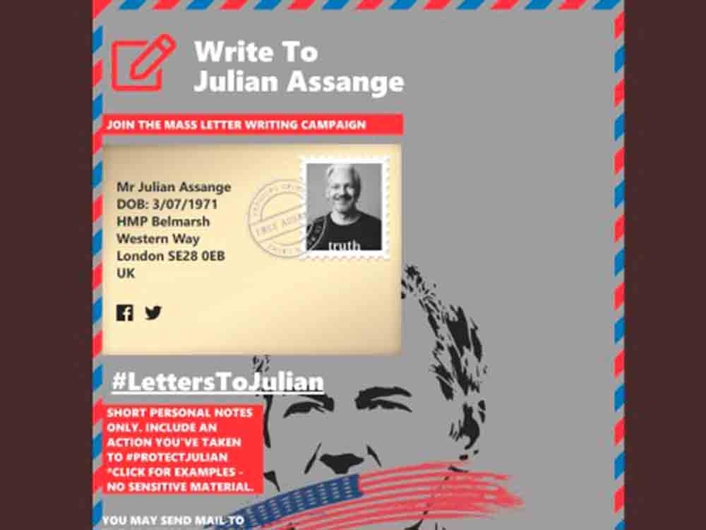 Bonner Autorin schrieb Brief an Assange und erhielt Antwort