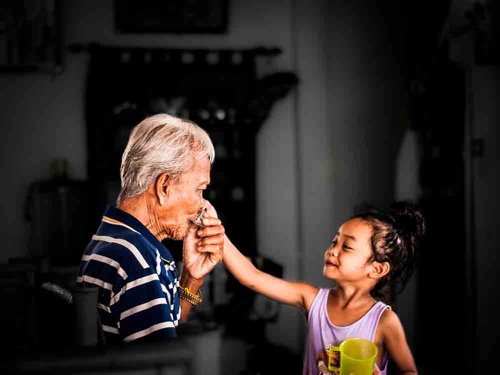 Vorbild Großeltern, wie Enkel gesund essen lernen