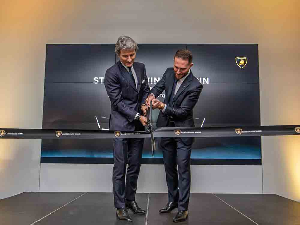 Lamborghini Miami eröffnet neuen Schauraum für Luxusfahrzeuge der nächsten Generation