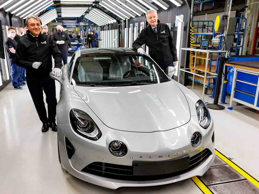 Alpine baut neuen GT X-Over ab 2025 in der Manufacture Alpine Dieppe Jean Rédélé