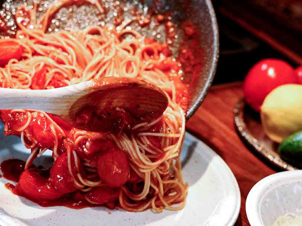Rezepte für Gütersloh, Spaghetti Funghi alla Panna vom Gütersloher Koch