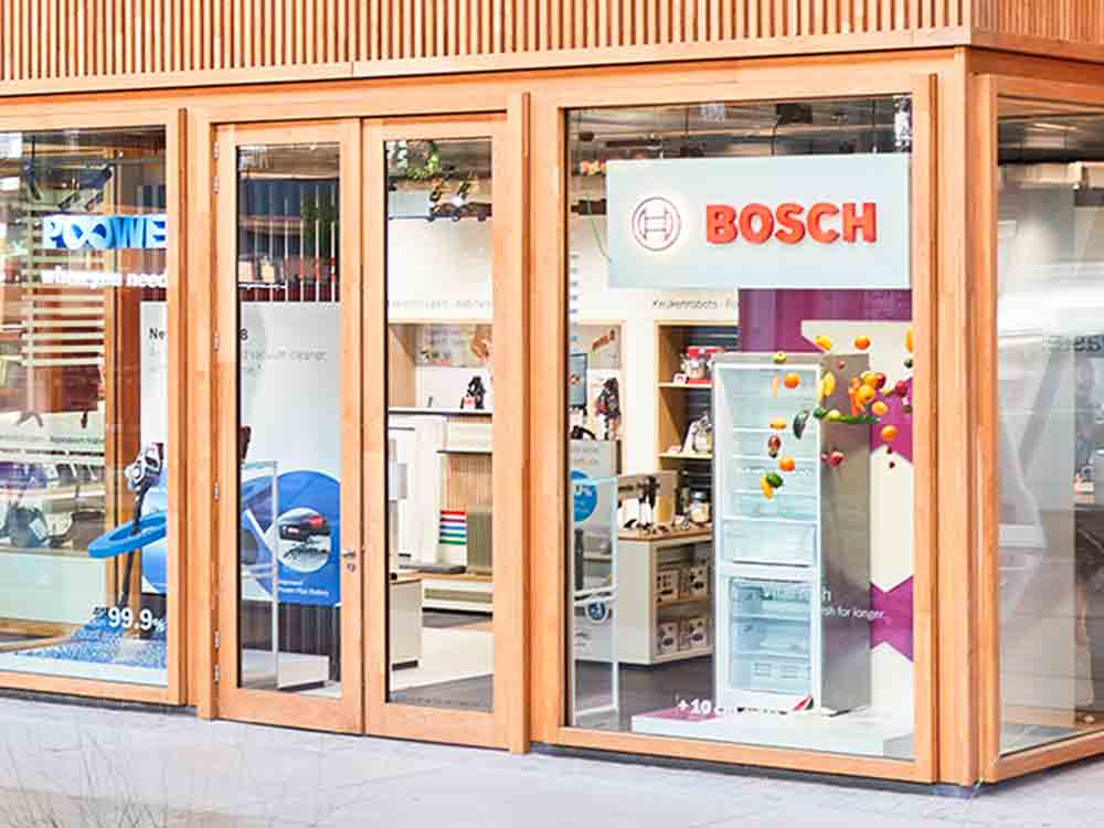 Eröffnung des ersten Bosch Brand Store in Belgien