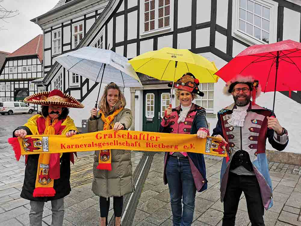 Rietberg: Fotos sollen zu Karneval Farbe in die Stadt bringen