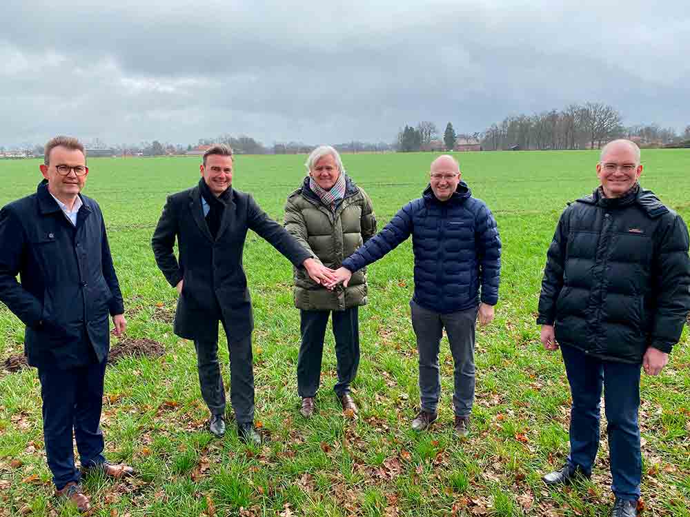 Stark wachsende Beckhoff-Gruppe baut in Rietberg, neues Gewerbegebiet entsteht in Varensell