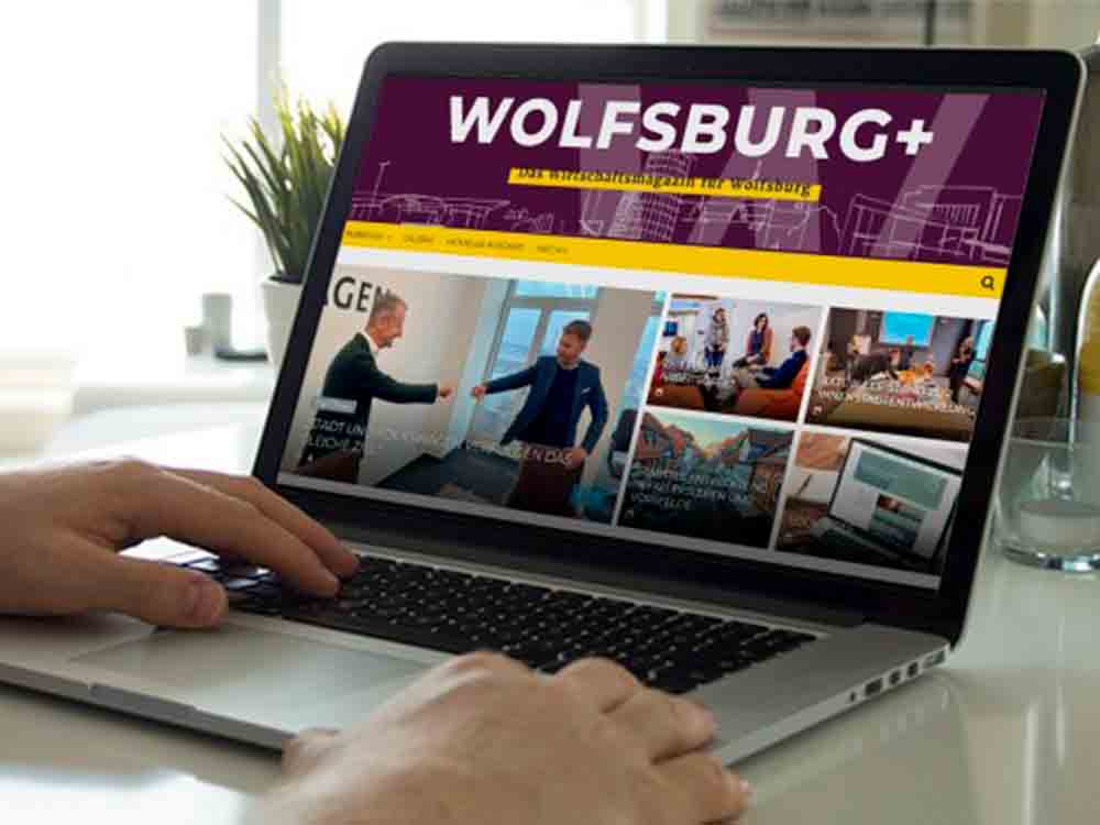 »Wolfsburg+«, neue Ausgabe des Wirtschaftsmagazines