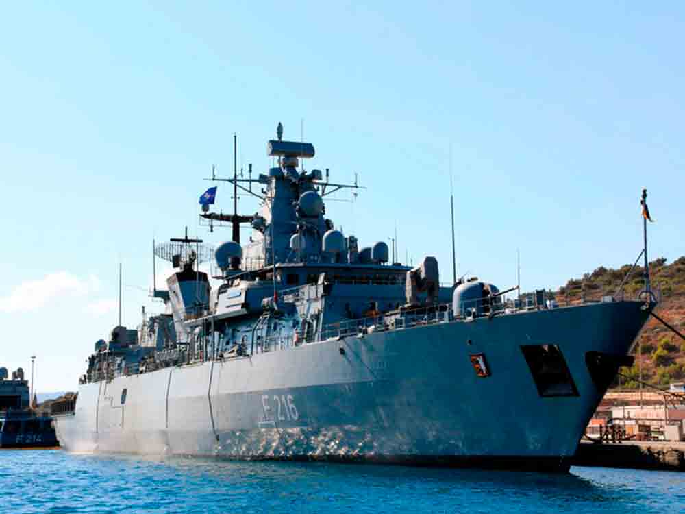 Fregatte »Schleswig-Holstein« kehrt von der NATO Mission aus der Ägäis zurück