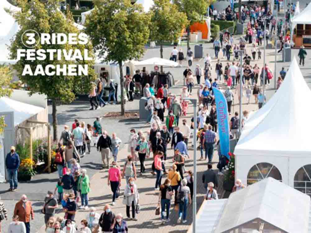 »3RIDES« Festival, Europas große Party rund ums Rad, 13. bis 15. Mai 2022