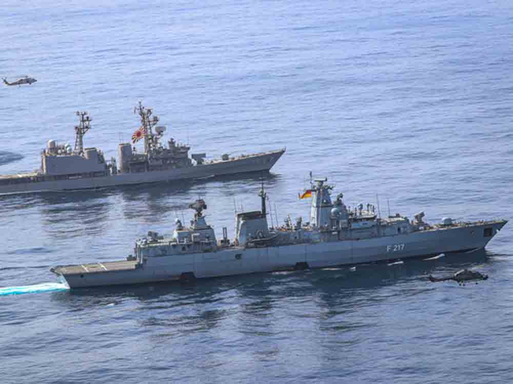 Als Botschafter für freie Seewege, Fregatte »Bayern« kehrt aus dem Indo Pazifik zurück, Audio