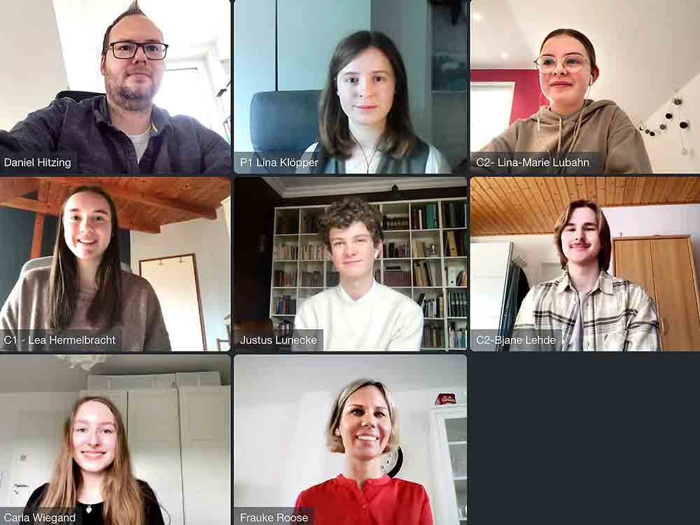 Digitaler Regionalentscheid »Jugend debattiert«, Sieger gekürt, junge Redner debattieren im zweiten Jahr online