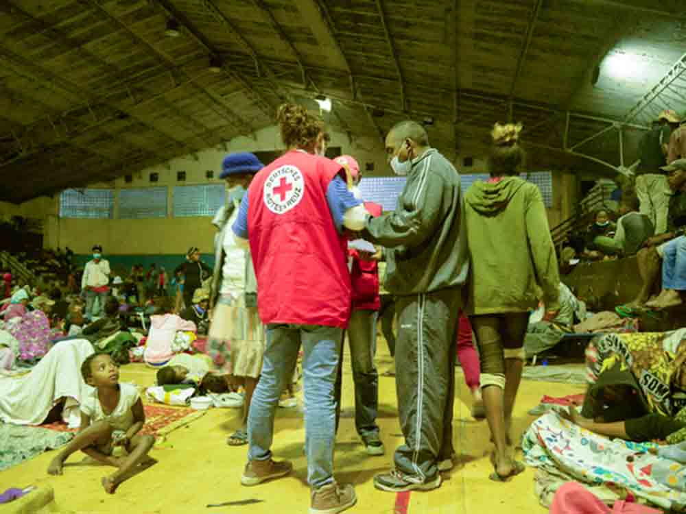 Tropischer Wirbelsturm »Batsirai«, DRK unterstützt nach schwerem Tropensturm in Madagaskar