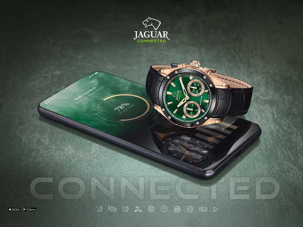 Jaguar Connected: A smarter watch. Not a smartwatch.