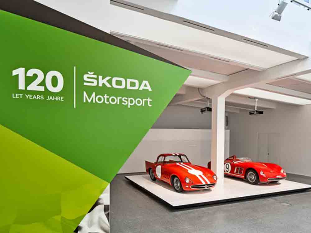 Škoda Museum zeigt den Škoda 1100 OHC Coupé und weitere historische Motorsportexponate