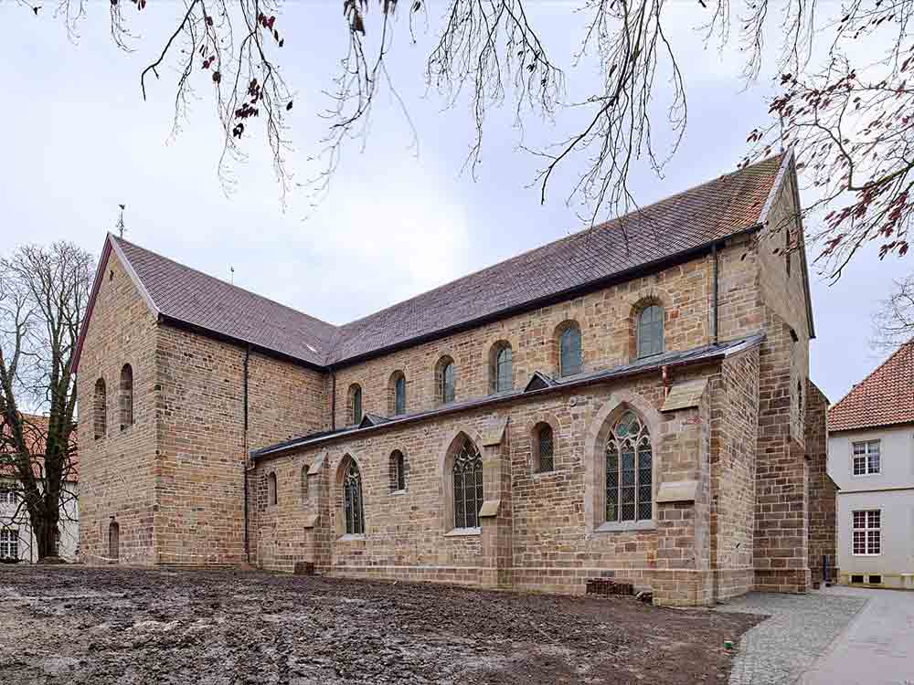 Fit für das Jubiläumsjahr, die ehemalige Stiftskirche Cappenberg ist Denkmal des Monats