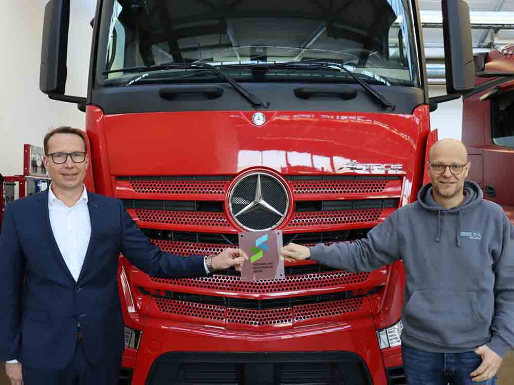 Mercedes Benz Werk Wörth erhält Auszeichnung, hervorragende Berufsorientierung