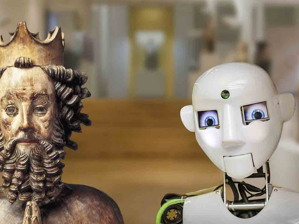 Skulptur trifft Roboter, Aktionstag im HNF und Diözesanmuseum Paderborn