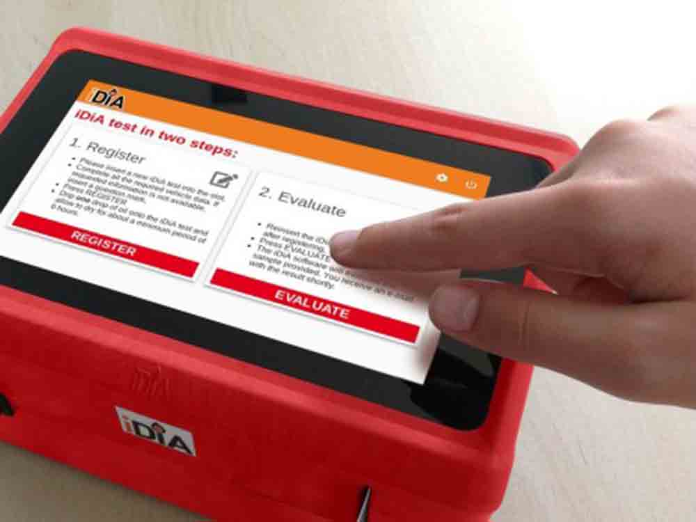 Erfolgreichen Einführung der Idia Box, das Idia Diagnose System Version 1.0