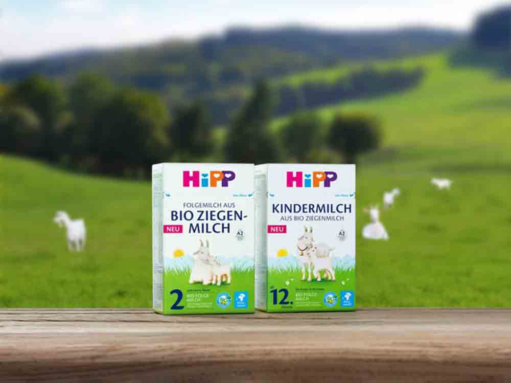 Hipp Milchnahrungen aus Bio Ziegenmilch