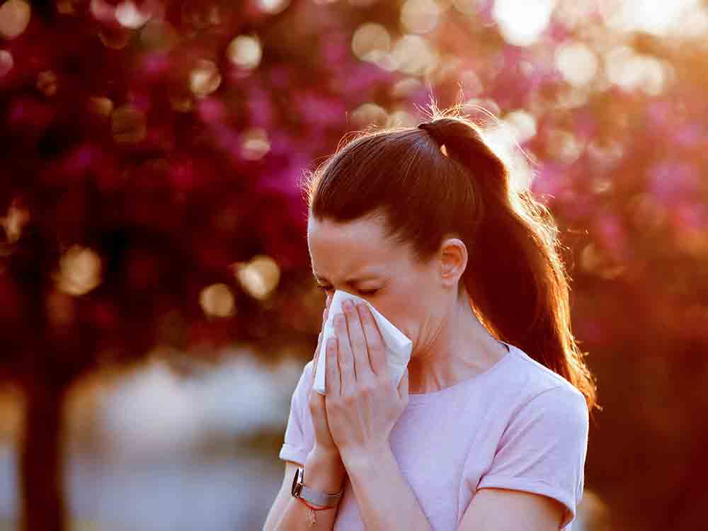 Richtig lüften, wenn die Pollen fliegen, Tipps zur Vorbeugung gegen rote Augen, Triefnase und Niesanfälle