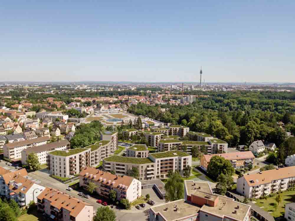 In Stein bei Nürnberg entsteht ein grünes Quartier im Speckgürtel