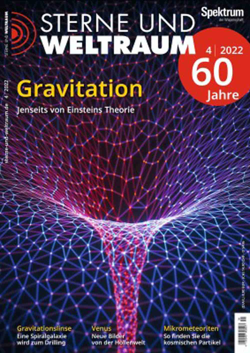 Jubiläum 60 Jahre Magazin »Sterne und Weltraum«, am Puls von Astronomie und Weltraumforschung
