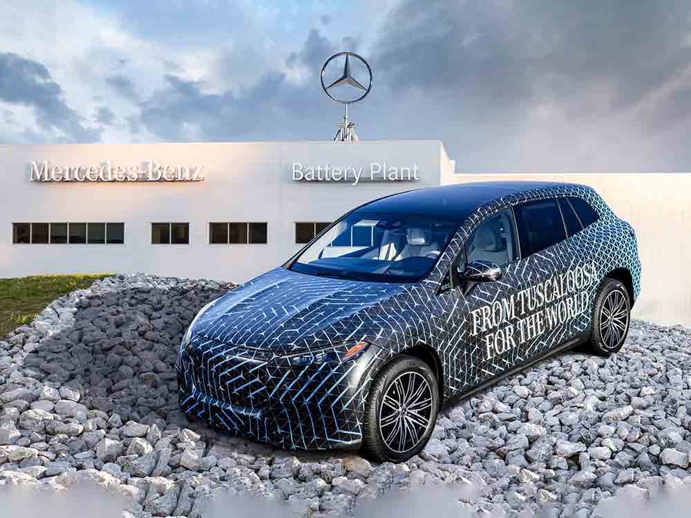 Nächster Meilenstein der Mercedes Benz Elektro Offensive, neues Batteriewerk für Produktion des EQS SUV in den USA