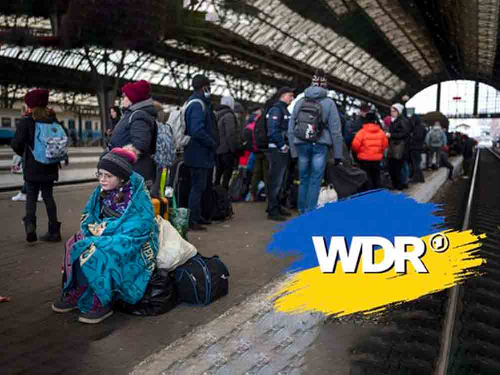 Informationen und Hilfe für Flüchtlinge, WDR mit neuen Programm-Angeboten auf Ukrainisch