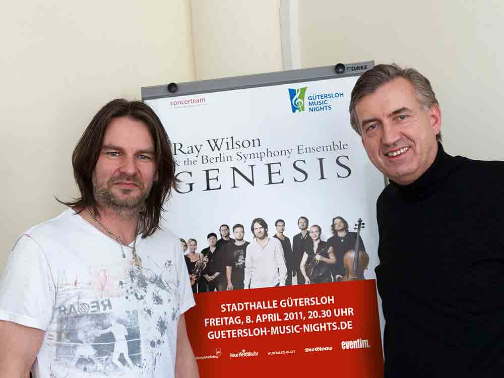Gütersloh Music Nights 2011, Gütsel Interview, Ray Wilson, Ex Genesis, Gütersloh