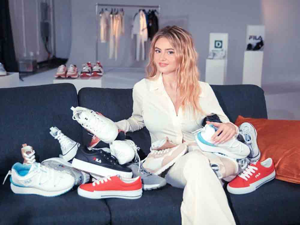 Deichmann, »The perfect match«, Model Leni Klum ist Gesicht für neue exklusive Sneaker Kollektion