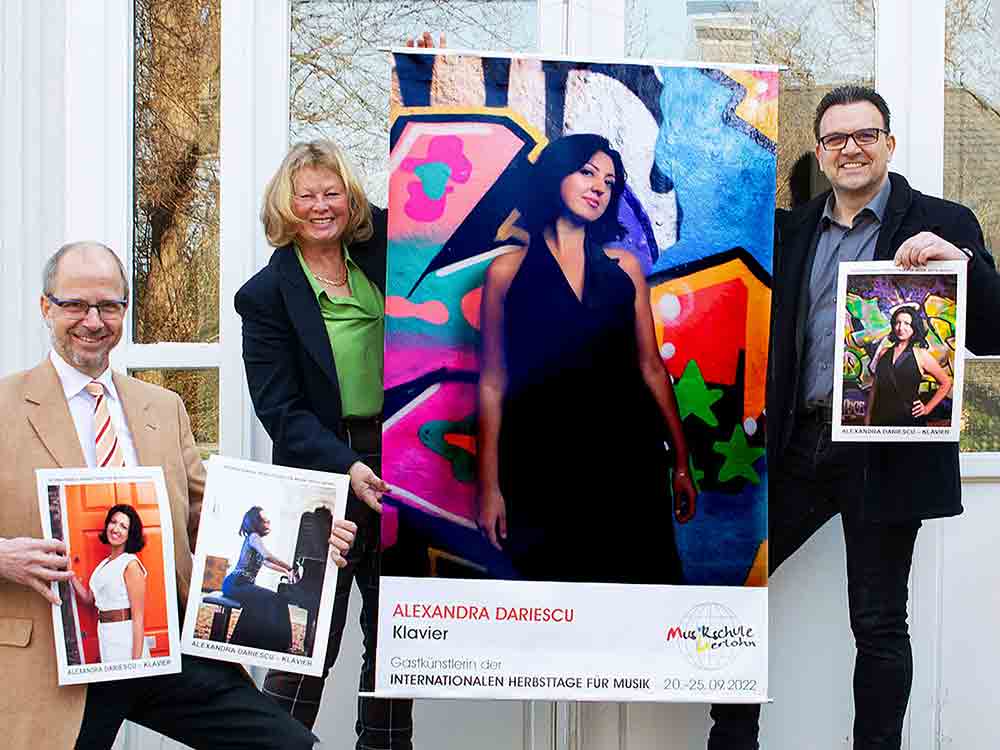 »Internationale Herbsttage für Musik 2022« in Iserlohn, Alexandra Dariescu erneut Gastkünstlerin