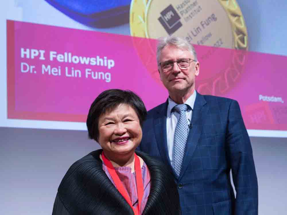 Auszeichnung, Hasso Plattner Institut ernennt Mei Lin Fung zum HPI Fellow