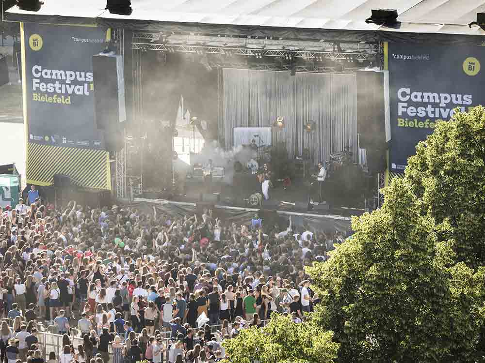 Countdown für das Campus Festival Bielefeld