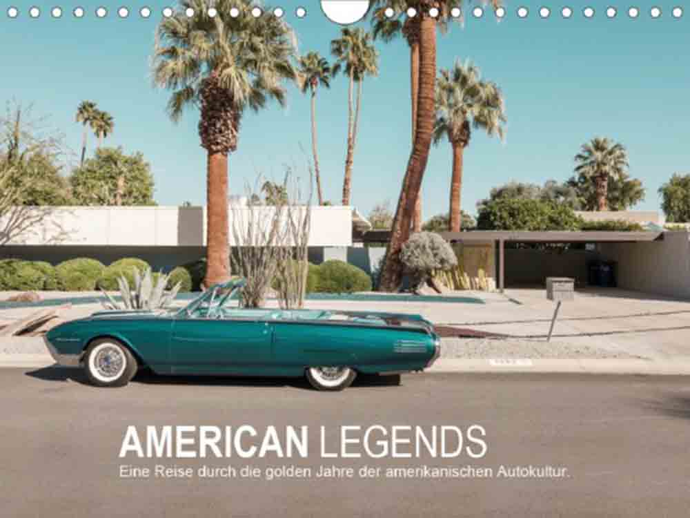 Calvendo, Top Kalender erhalten Sonderauszeichnung, American Legends