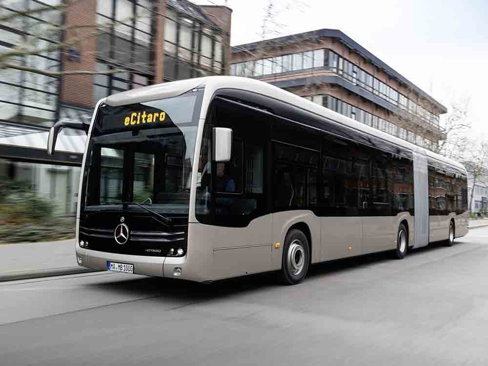 Elektromobilität im Fokus, Daimler Buses auf der Messe BUS2BUS in Berlin