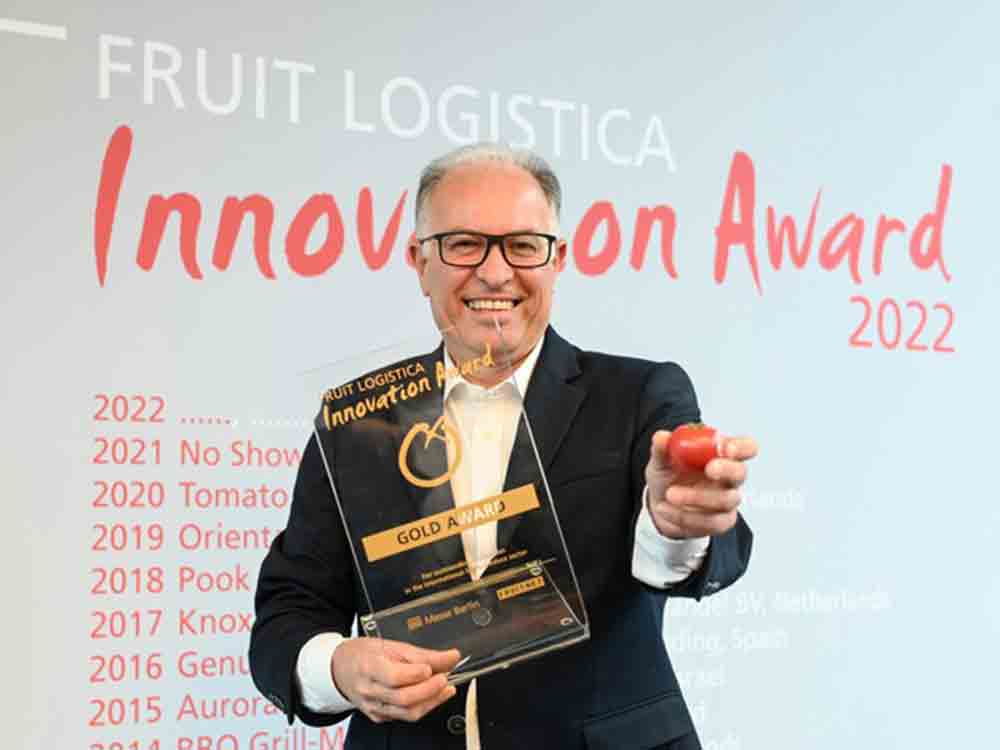 Messe Berlin, Amela gewinnt Fruit Logistica Innovation Award