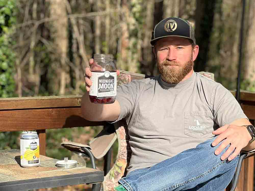 Junior Johnson’s Midnight Moon Teams Up With NASCAR Driver Jeffrey Earnhardt as Official Moonshine Partner