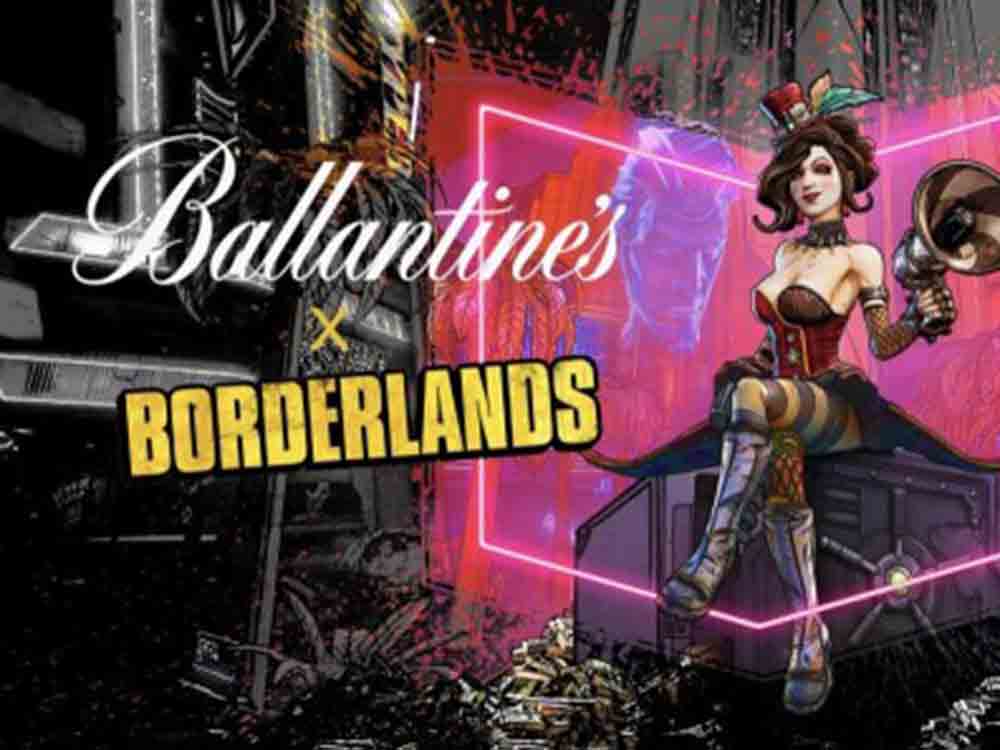 Ballantine’s stellt Mad Moxxi aus Borderlands als Chief Galactic Expansion Officer (CGEO) ein