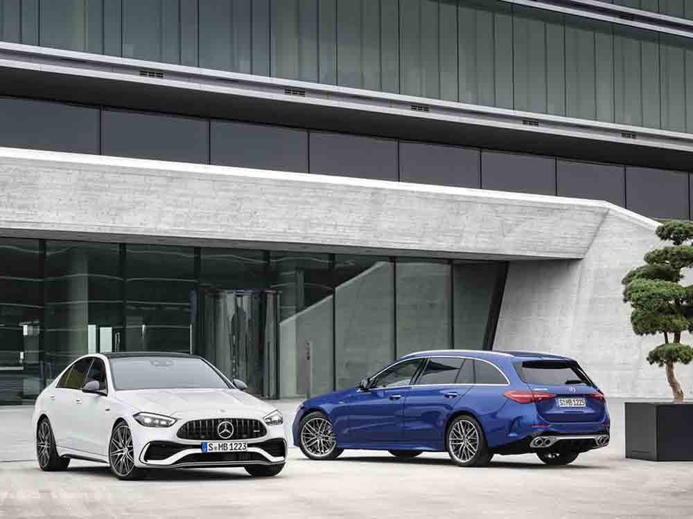 Der neue Mercedes AMG C 43 4MATIC, mehr Leistung und Effizienz für Limousine und T Modell