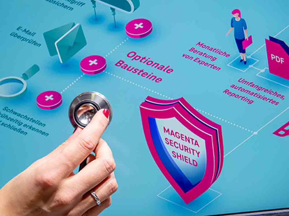 Telekom bietet Krankenhäusern digitalen Schutzschirm