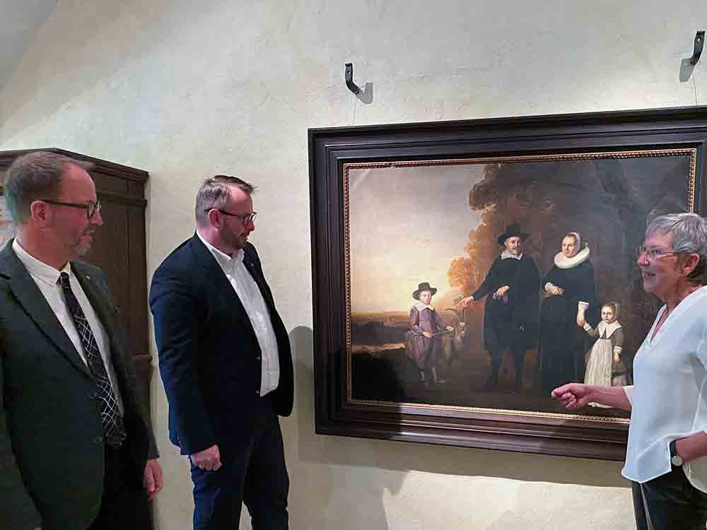 Typisch und doch einmalig, der lippische Hofmaler Simon Peter Tilmann und Familie im Porträt
