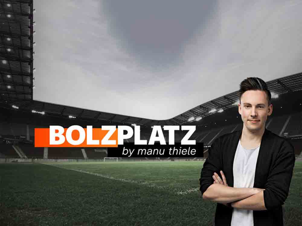 »Bolzplatz«, neues Fußballmagazin mit Manu Thiele in der ZDF Mediathek
