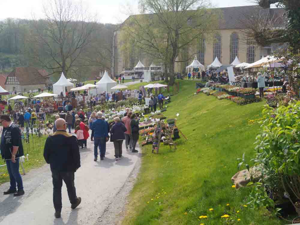 Das Gartenfest Dalheim, 29. April bis 1. Mai 2022, Brigitte Reinsch war da, Gütsel Ticketverlosung