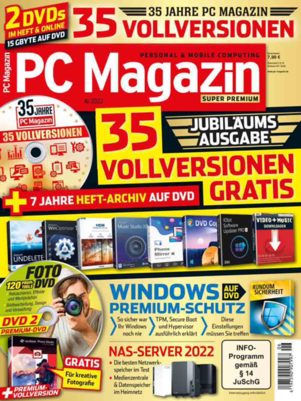 35 Jahre PC Magazin, pralles Software Paket krönt Jubiläum 2022