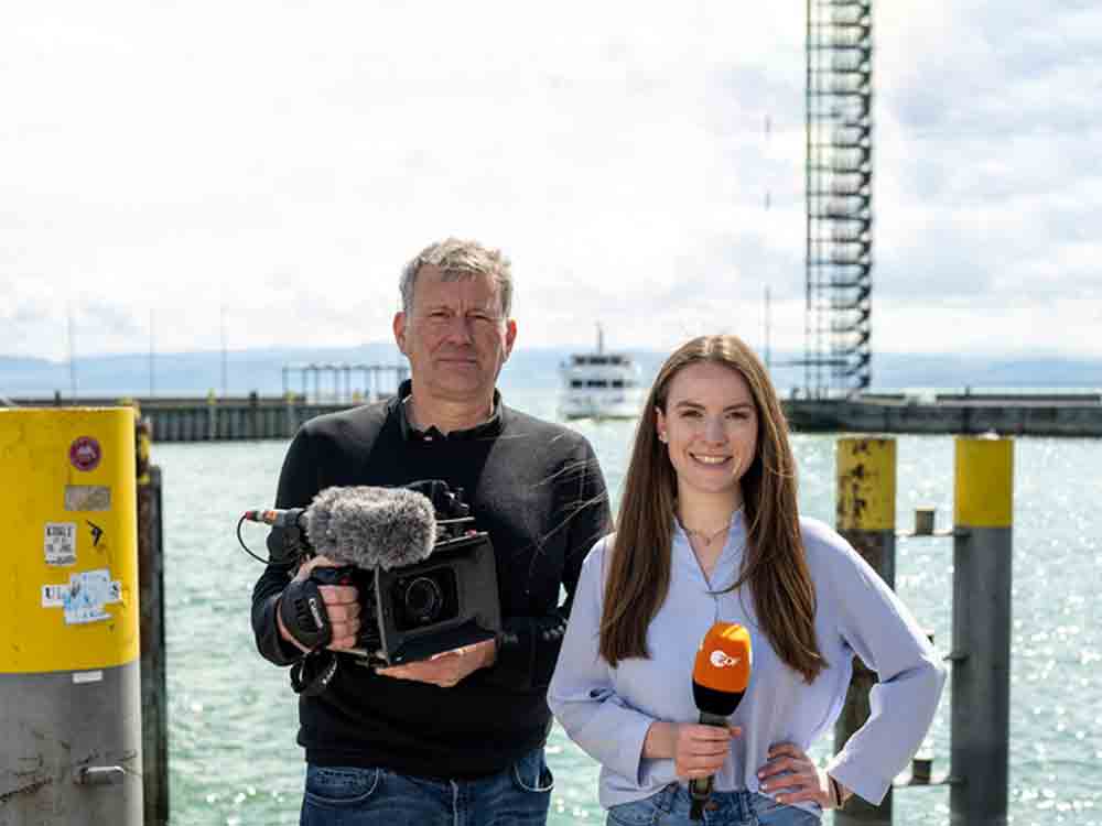 Am Ufer des Bodensees, ZDF in Friedrichshafen