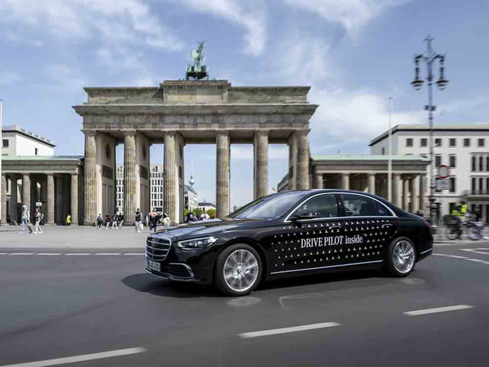 Hochautomatisiertes Fahren, Mercedes Benz gibt Drive Pilot Verkaufsstart bekannt